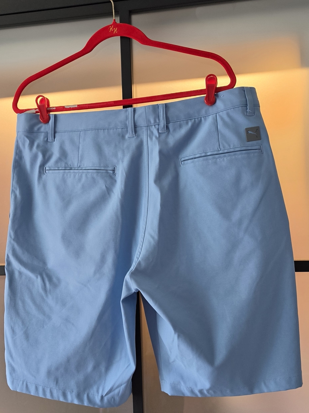 PUMA Light Blue Performance Golf Shorts